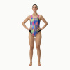 Купальник Speedo Allover Digital Rrdbreaker (Женский; 40 (52); черный/мультиколор)